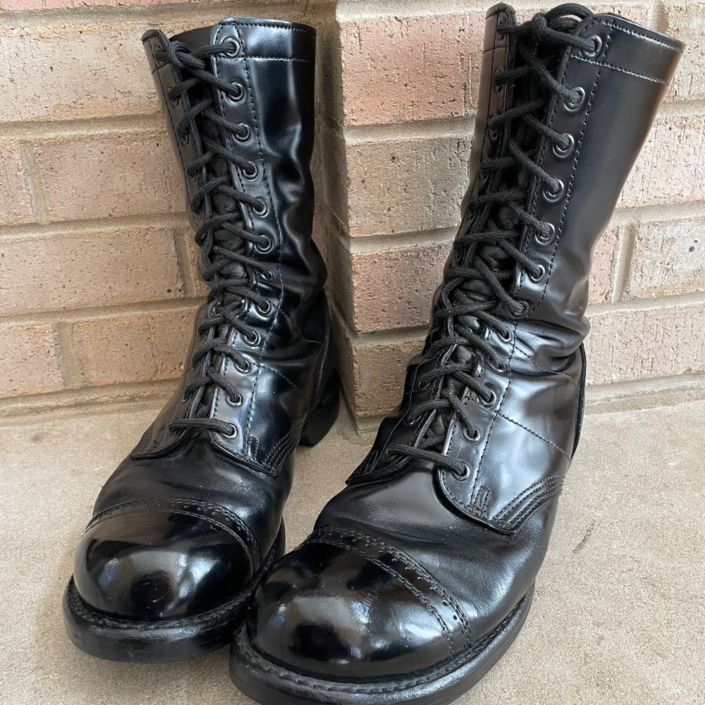 CORCORAN ORIGINAL 10" LEATHER JUMP BOOTS Size 12